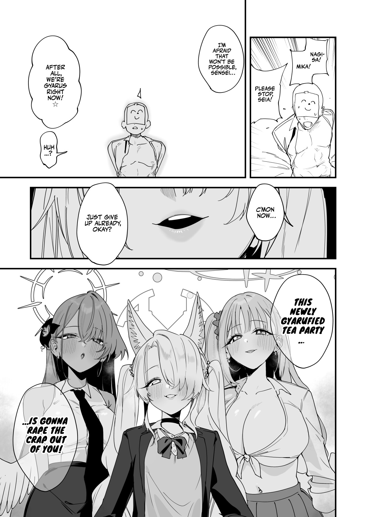 Hentai Manga Comic-The Tea Party Turned Into A Bunch of GYARUS?!-Read-6
